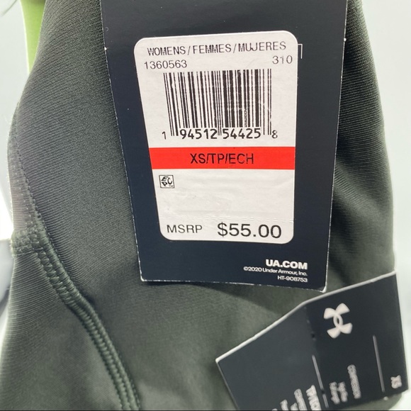 Under Armour Women's High Rise Full Length Compression Leggings  Cold Gear XS - Picture 7 of 7